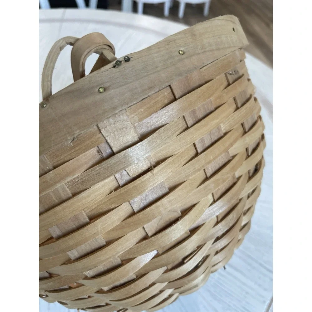 Vintage NOS Wicker Rattan 28